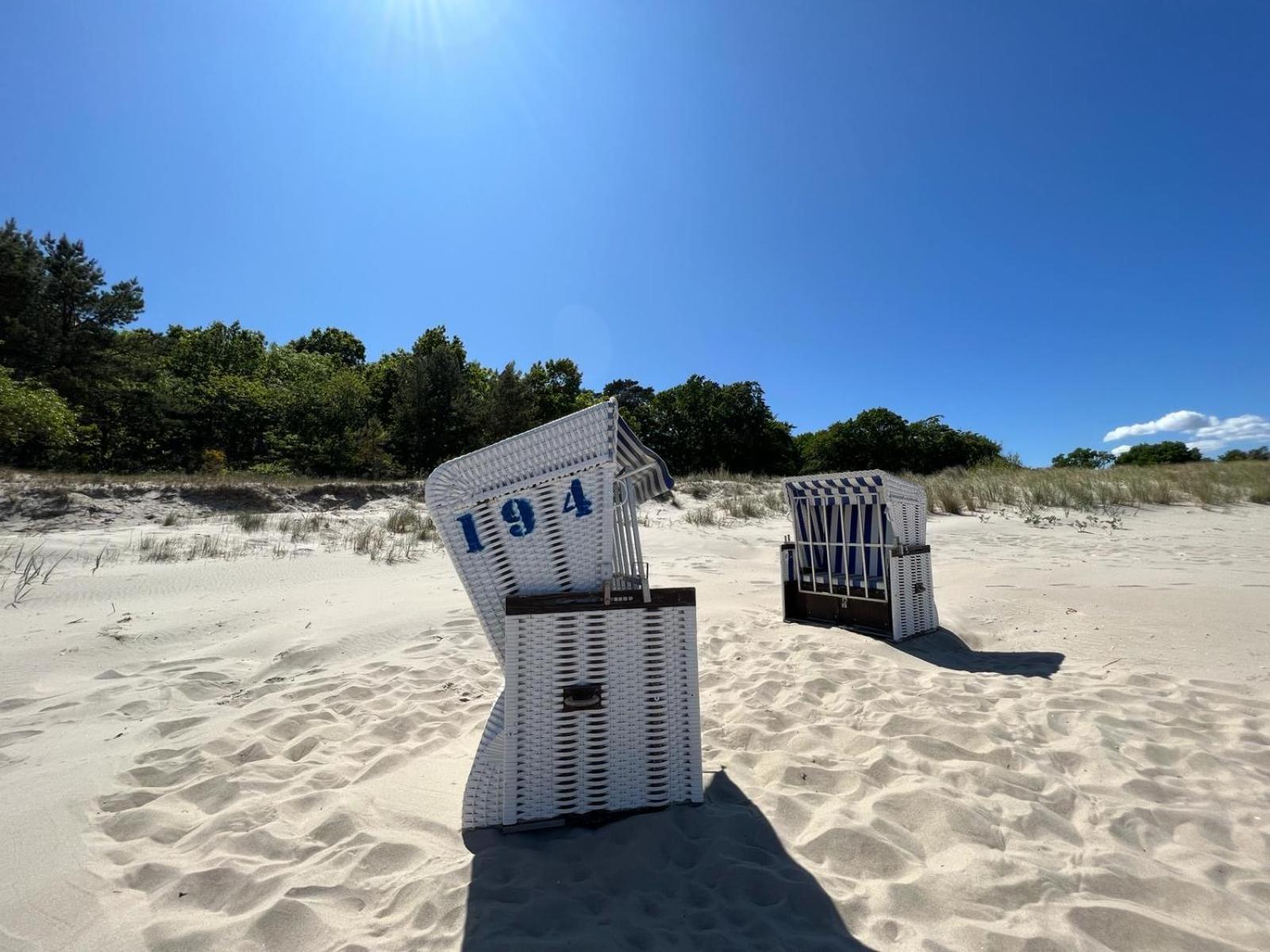 Seeschloesschen & Ostseeperle - Immer Inklusive Fruehstueck Kolpinsee Bagian luar foto
